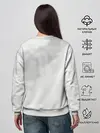Женский свитшот / Аста и Секре Чёрный клевер