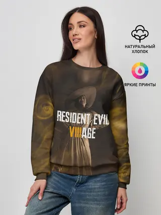 Женский свитшот / RESIDENT EVIL VILLAGE | ЛЕДИ ДИМИТРЕСКУ