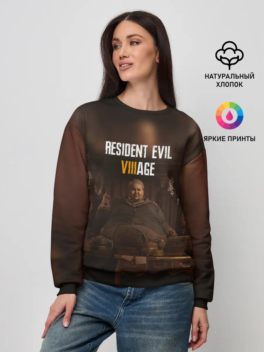 Женский свитшот / RESIDENT EVIL VILLAGE | РЕ ДЕРЕВНЯ