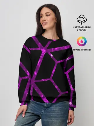Женский свитшот / Hexagon