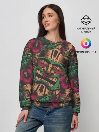 Женский свитшот / Маска