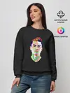 Женский свитшот / Paulo Dybala Pop Art