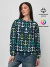 Женский свитшот / Якоря
