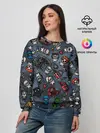 Женский свитшот / Узор Исаака