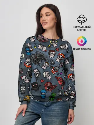 Женский свитшот / Узор Исаака