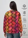 Женский свитшот / Colorful weave