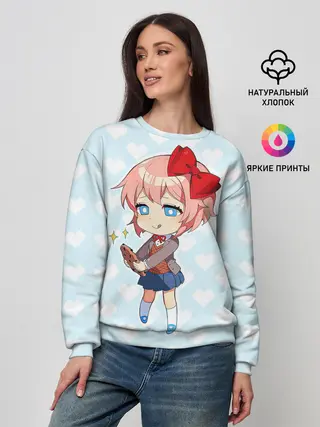 Женский свитшот / Chibi Sayori
