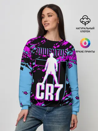 Женский свитшот / Криштиану Роналду