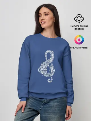 Женский свитшот / Звуки Океана