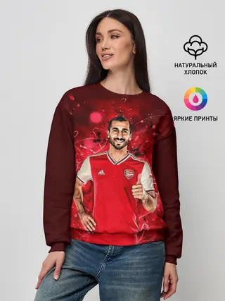 Женский свитшот / Генрих Футбол