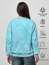 Женский свитшот / Два дельфина. I love you