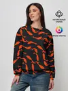 Женский свитшот / Красные рыбки