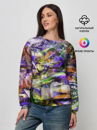 Женский свитшот / Graffiti Art