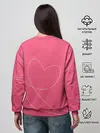 Женский свитшот / Love is war