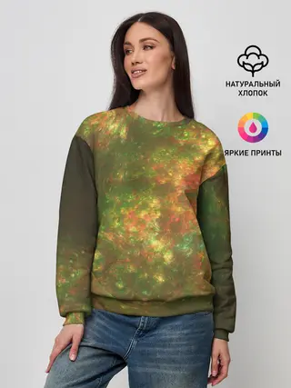Женский свитшот / КосмИчесКая ПыЛь