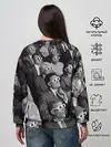 Женский свитшот / Люди смотрят фильм в 3d очках