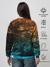 Женский свитшот / Рыба на крючке