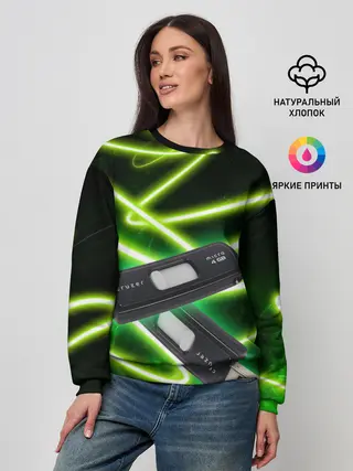 Женский свитшот / Флешка