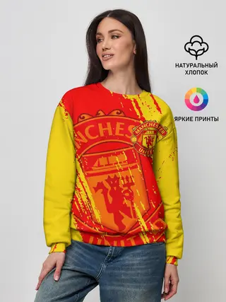 Женский свитшот / МАНЧЕСТЕР / MANCHESTER UNITED