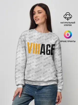 Женский свитшот / VILLAGE | ДЕРЕВНЯ ОБИТЕЛЬ ЗЛА