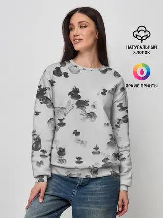 Женский свитшот / Медузы