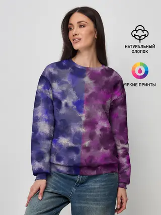Женский свитшот / Sides Camouflage