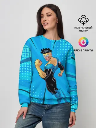 Женский свитшот / Неуязвимый Марк Грэйсон