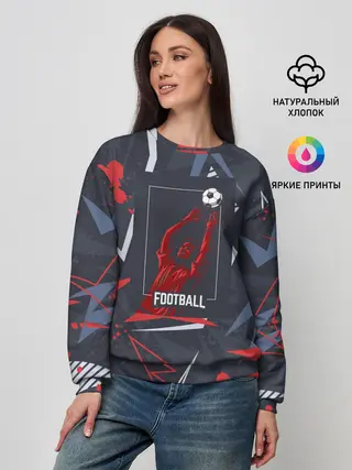 Женский свитшот / ФУТБОЛ