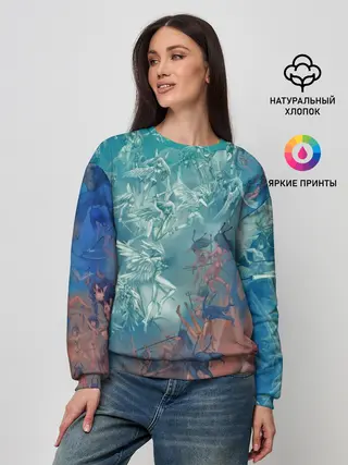 Женский свитшот / Ангелы и Демоны