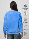 Женский свитшот / Дельфин с коктейлем