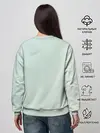 Женский свитшот / Чимин в цветах