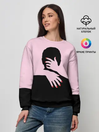 Женский свитшот / Объятия и страсть