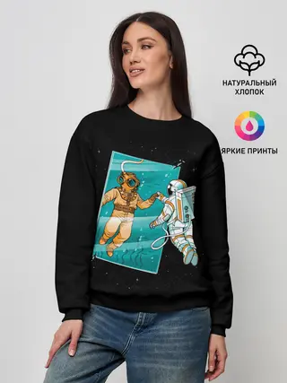 Женский свитшот / Параллельный Мир