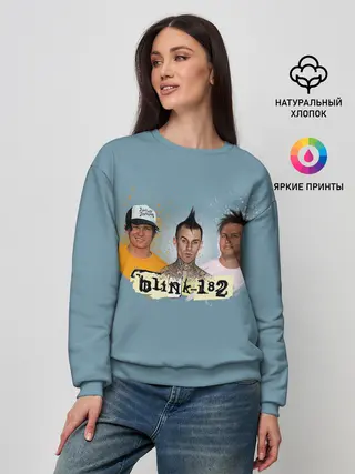 Женский свитшот / Blink 182