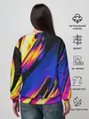 Женский свитшот / БЕНЗИНОВЫЕ РАВЗОДЫ / ТЕКСТУРА