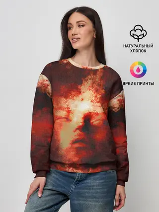 Женский свитшот / Озарение