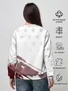 Женский свитшот / Аста кричит с мечом Чёрный клевер