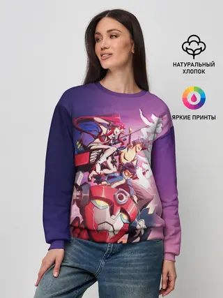 Женский свитшот / Gurren Lagann