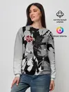 Женский свитшот / Черный Аста демон Чёрный клевер