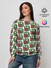 Женский свитшот / Poggers Pattern