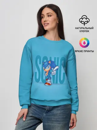 Женский свитшот / Легендарный ёж