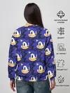Женский свитшот / Sonic pattern