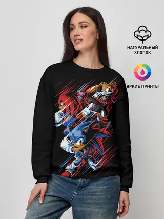 Женский свитшот / Sonics team