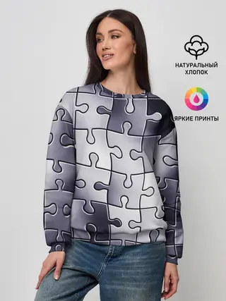 Женский свитшот / Пазлы