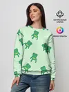 Женский свитшот / Froggy crossing