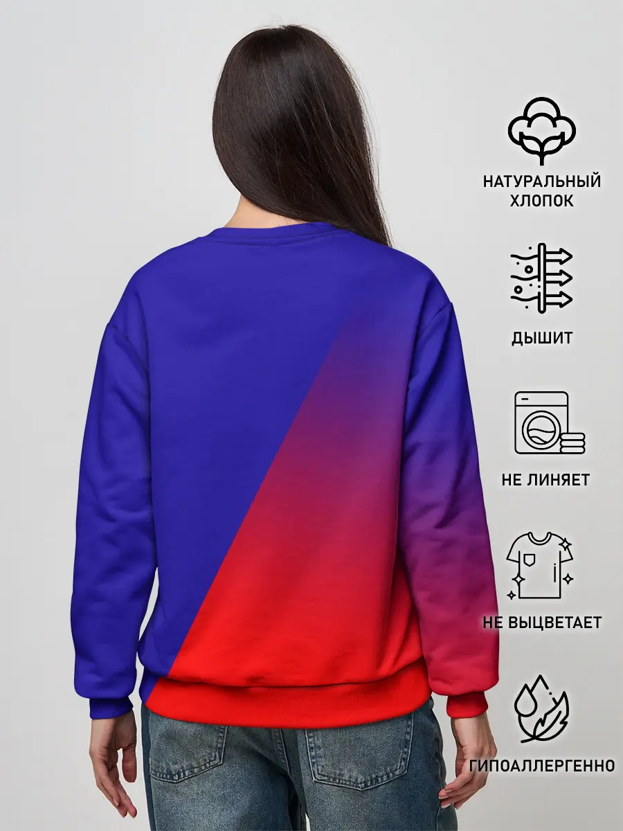 Женский свитшот / ATLETICO DE MADRID / АТЛЕТИКО