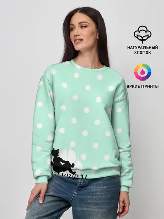 Женский свитшот / Furry Fox
