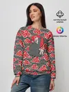 Женский свитшот / Кот-оборотень