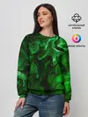 Женский свитшот / Кислотные разводы