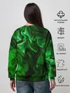 Женский свитшот / Кислотные разводы